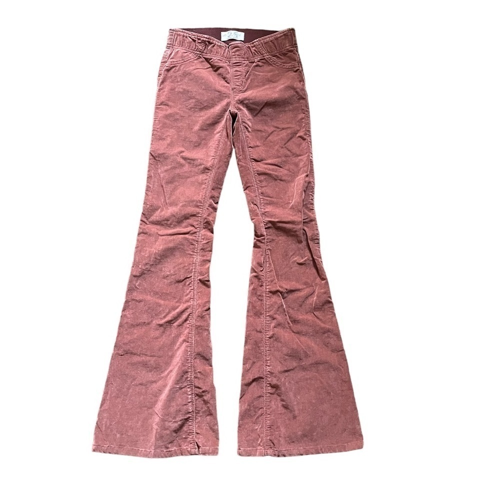 We the Free Pull-On Rusty Corduroy Flare Pant SZ 25